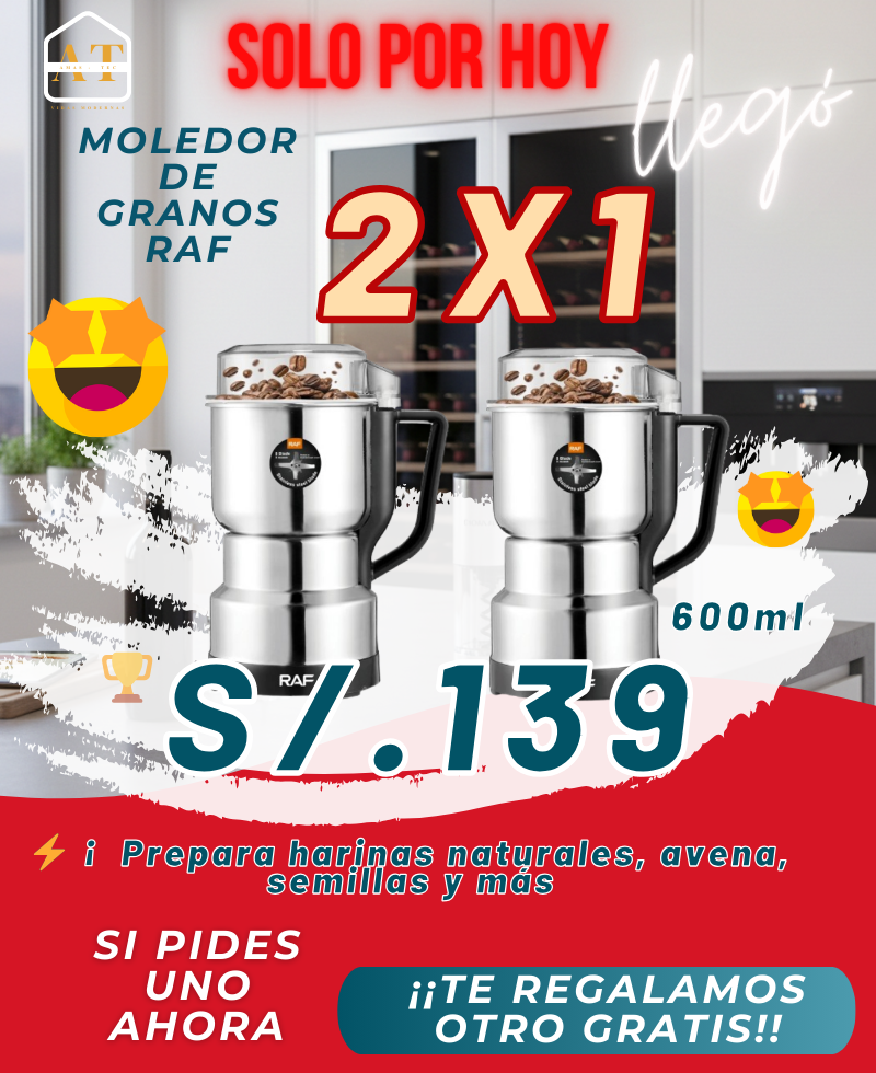 MOLEDOR  DE GRANOS RAF POWER
